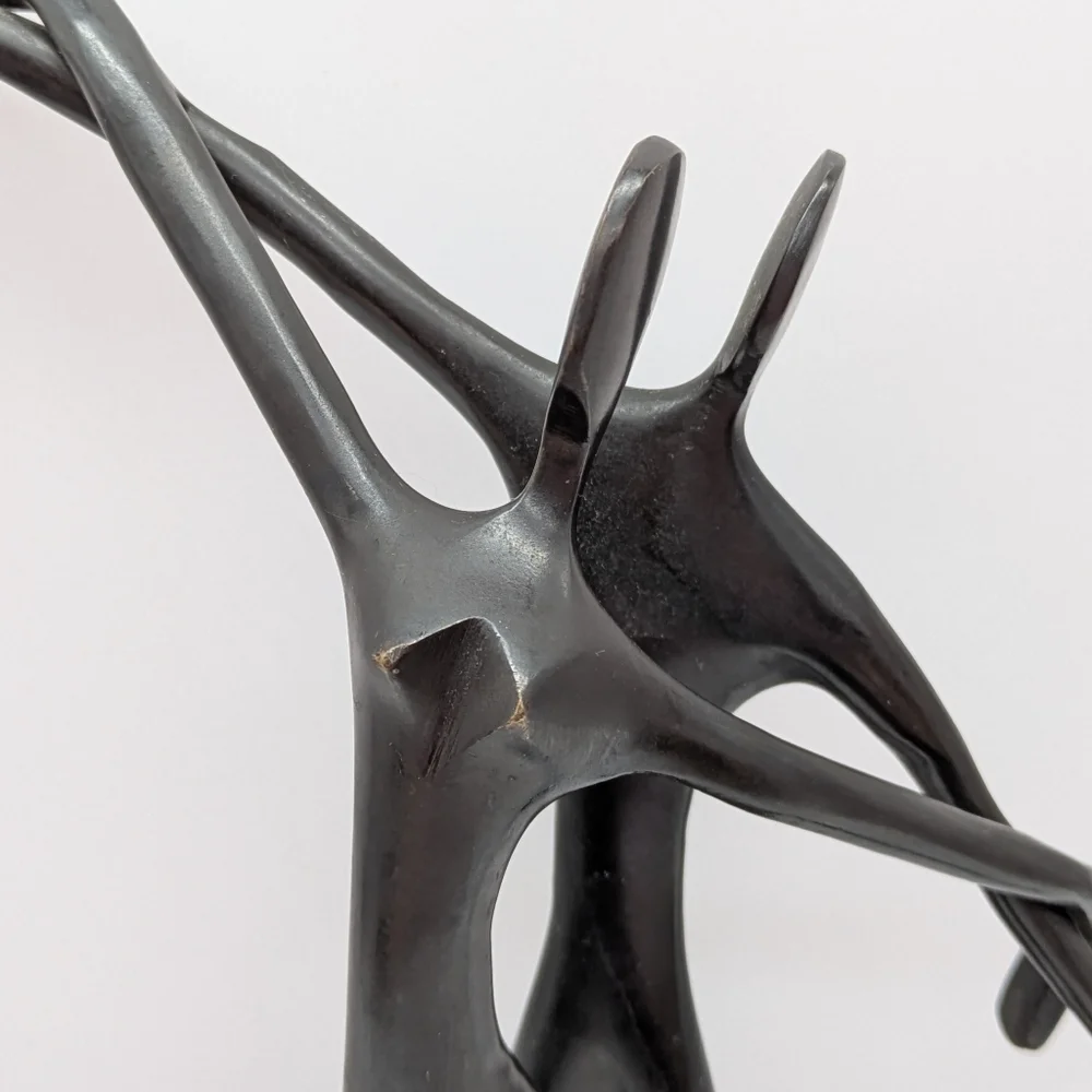 Ikea Bodrul Khalique Ballet Dancer Metal Abstract Figure Sculpt